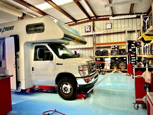 NEED TIRES FOR YOUR RV? CALL US TODAY FOR PRICES.