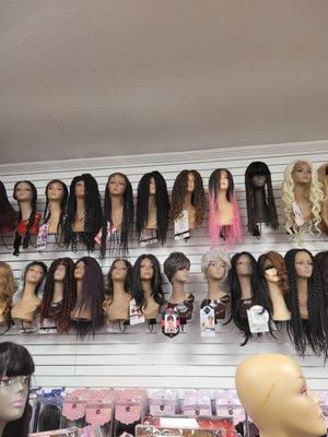 A few of our Wigs available