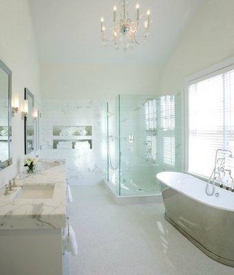 Modern master bath