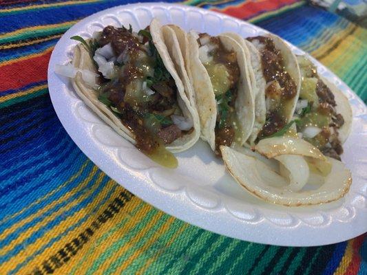 Street tacos asada