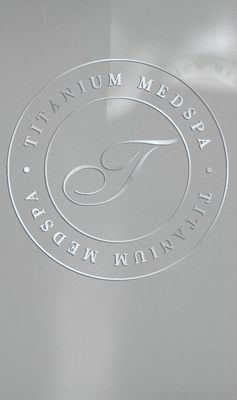 Titanium Medspa Reception Logo