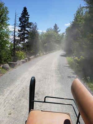 The carriage road around Day Mountain