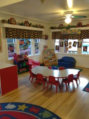 Our beautiful two year old classroom.