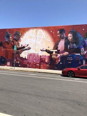 Love Letter to Oakland mural