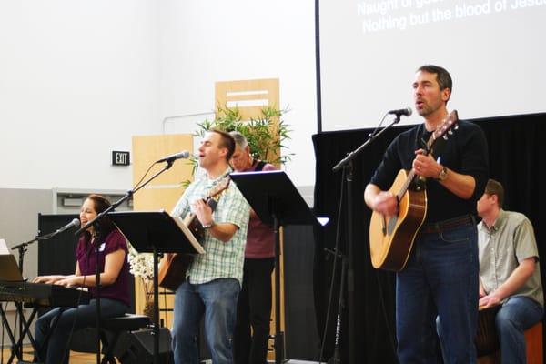 One of the worship teams.