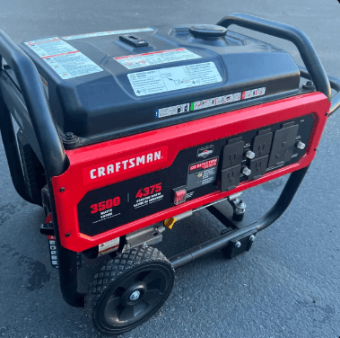 Craftsman Generator Day Rental