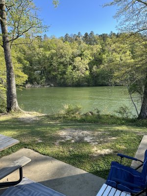 Our site was gorgeous, level and had all the amenities one would expect of a nice RV Resort.