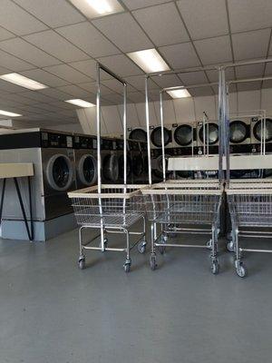 This is the most modern, newest machines, and cleanest laundromat in Durango.  Lots of large washers too which are needed!