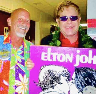 It was an absolute honor to have been given the opportunity to design and create Elton John's album art work for his "friends" album cover.