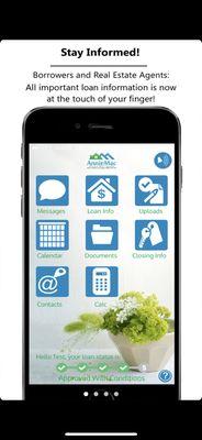 AnnieMac Home Mortgage Mobile App is here! Available on IOS and Android. Track your loan through every step of the application process.