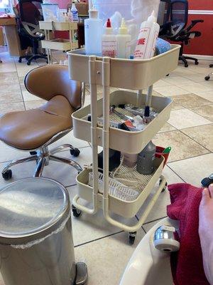 Nail cart