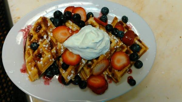 Berry Waffles