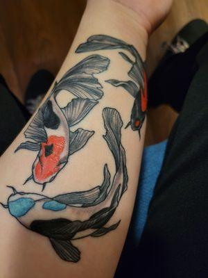 The koi fish Jesse did for me, I love it!