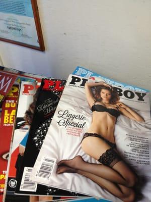 You can catch up on your latest issues of Playboy here.