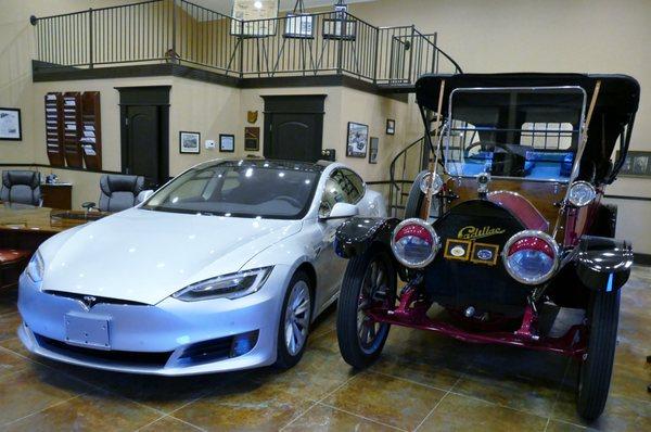 Modern Tesla to classic Cadillac, we do it all