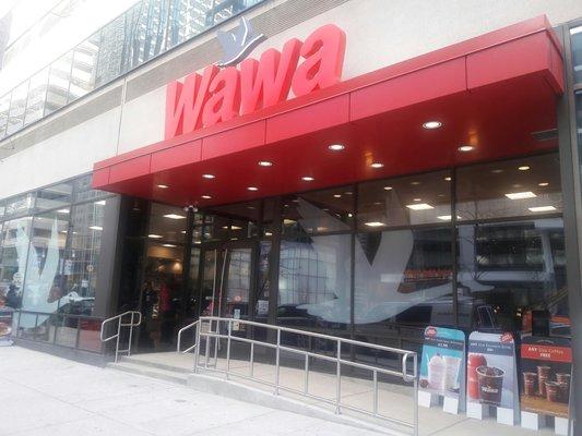 Opening of the new Wawa on Market Street!