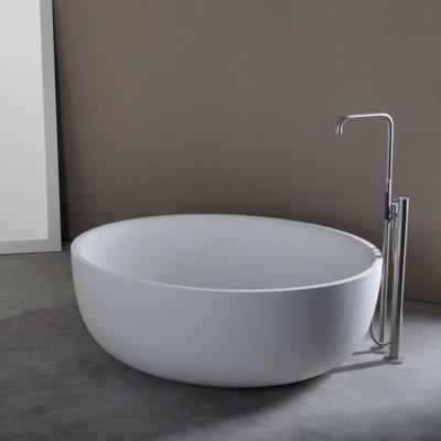 IDEAVIT ROUND freestanding tub.