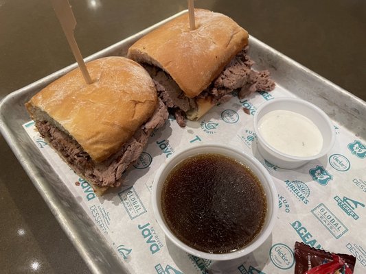 Prime Rib Sandwich