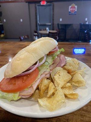 Ham & Turkey Sub