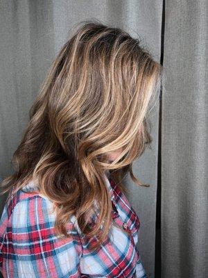 balayage beauty