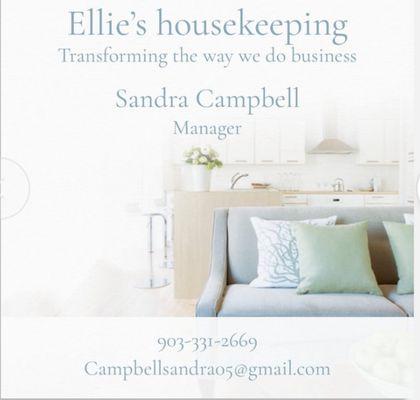 Ellie’s Housekeeping