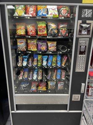 Hungry? Get a snack from our vending machine