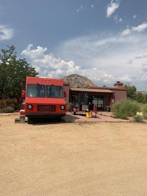 Truck, BBQ, and possible future building