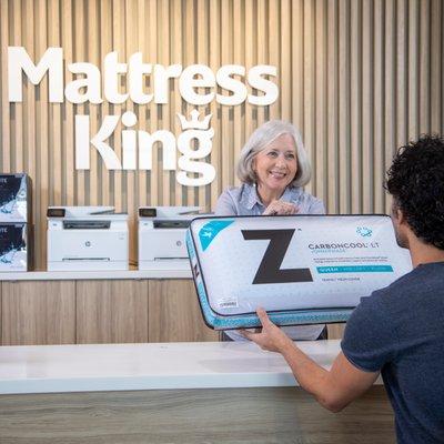 Mattress King has friendly staff