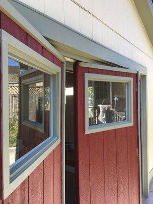 Custom bi fold barn doors