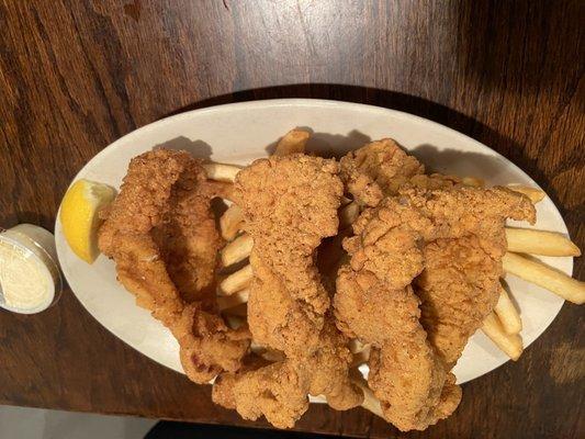 Fried catfish