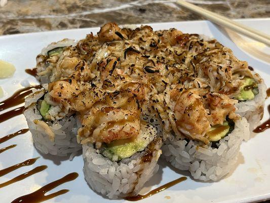 Volcano roll