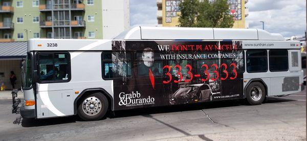 Grabb & Durando Bus ad