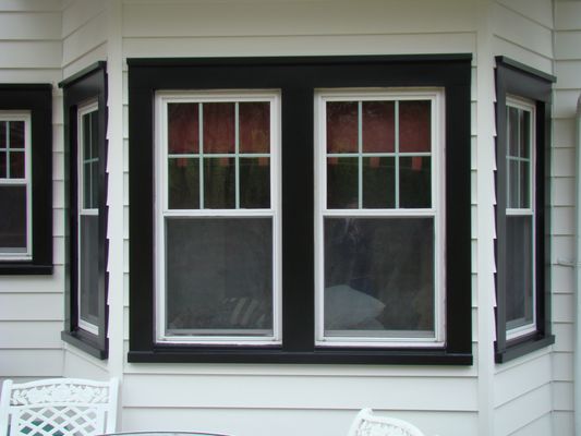 Window trim detail