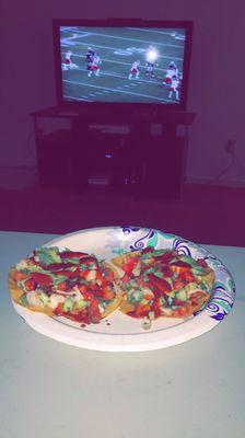 Tostadas de Ceviche