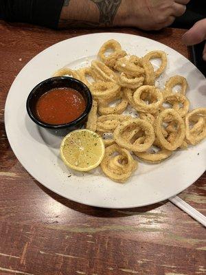 Fried calamari