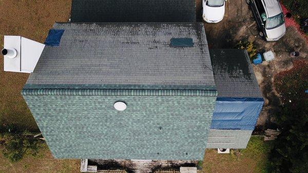 CertainTeed Shingle Roof Restoration in Morehead City North Carolina