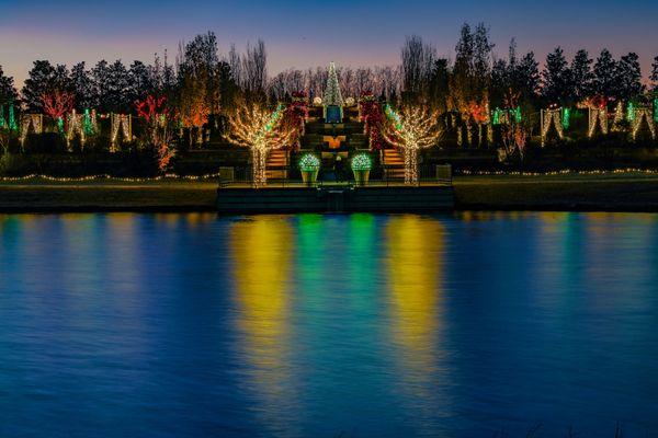 Botanic Garden of Lights is every Nov-Dec.  Check website for dates and times of this special ticketed event.