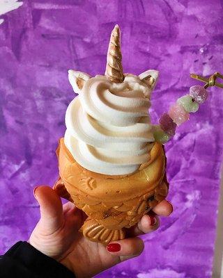 Unicorn taiyaki!