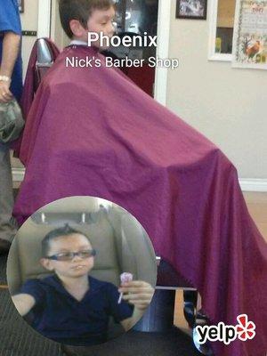 My on loved when Nick turned the music on for him  (making him feel like a big boy...his face said it all...priceless).