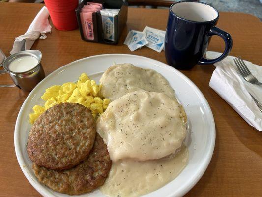 Biscuits and gravy