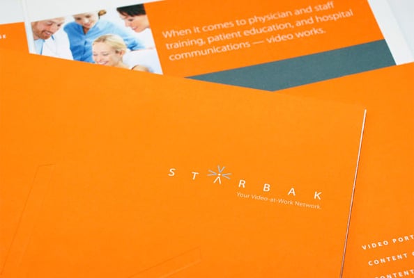 Smizer Design branding Starbak Brochure