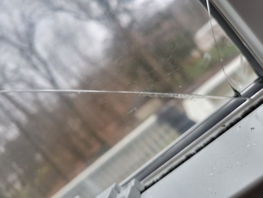 Window pane cracked in 2nd winter. We experienced unsatisfactory service from Grace Xie, the contractor responsible for window installation!