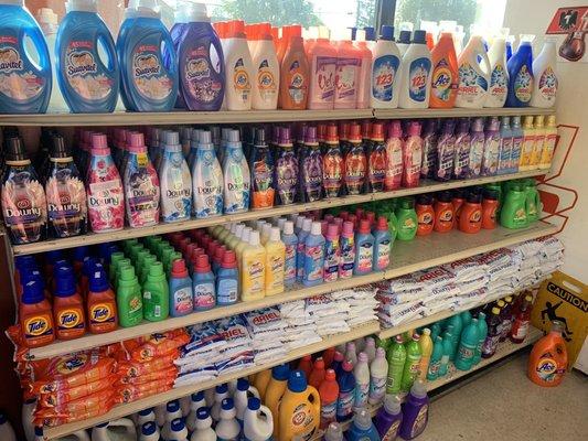 Laundry products area