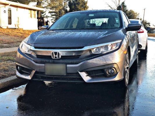 My car after jims auto body repaired my car after another car accident