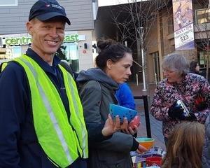 Volunteering at the Idaho Food Bank's Empty Bowls event in November