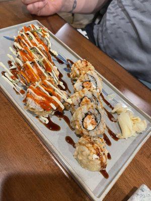 Volcano Roll, Manhattan Roll