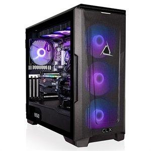 CLX SET Gaming Desktop - Liquid Cooled Intel Core i9 13900KF 3GHz 24-Core Processor, 32GB DDR5 Memory, GeForce RTX 4070 Ti 12GB GDDR6X