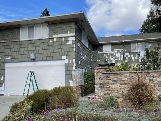 Exterior shingles