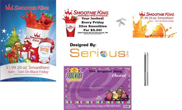 Work we did for a Smoothie King here in TN