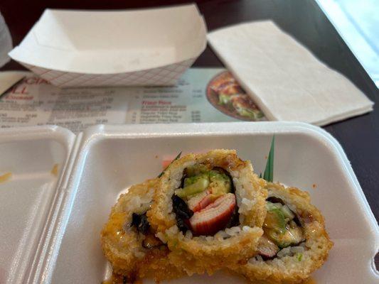 Crunchy California roll